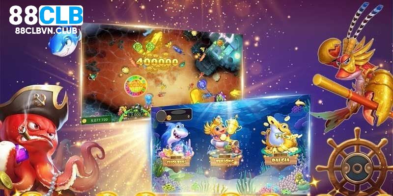 Chất lượng game bắn cá 3D do nhà cái 88CLB mang lại