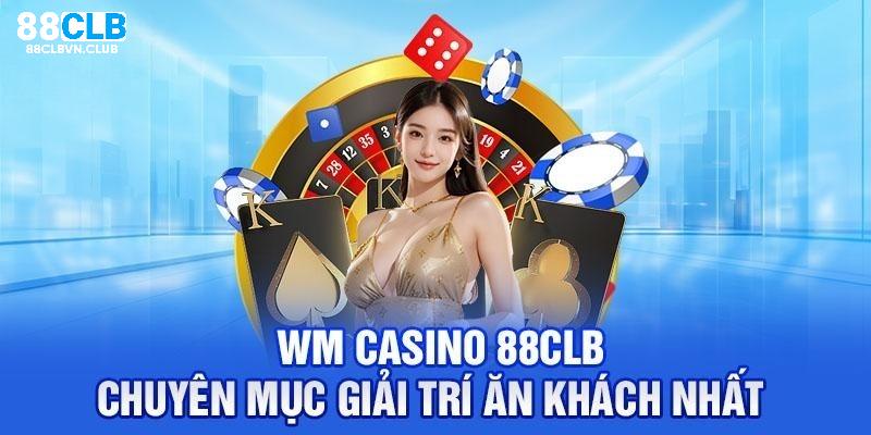 Sảnh WM tại sòng bài khuấy đảo cộng động bet thủ Việt 